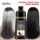 Coconut Shampoo Black Hair Dye Shampoo 500ml