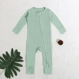 Bamboo Pajamas for Newborns Knitted Jumpsuit
