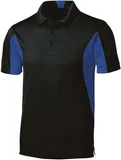 Patchwork Moisture-Wicking Men's Polo T-Shirt