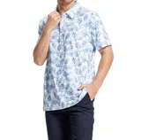 Printed Men's Athletic Polo Shirts Dry