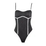 Lingerie Body Suits Breathable  Swimsuit Black and White Bodysuit  Slip Women Top Shapewear  Bodysuit for women Sexy