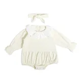 Organic Baby Jumpsuit with Snap Buttons