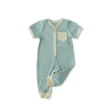 Toddler cotton playsuit with pocket