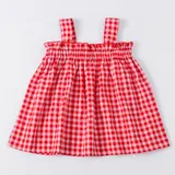 Stylish Checkered Baby Girl Dress