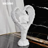 Nordic Angel Resin Sculpture Minimalist Decor