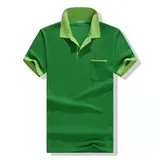 Customized Cotton Polo with Logo Embroidery