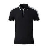 Contrast Polo Shirt Slim Fit Tops