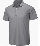Quick-dry men's polo shirt