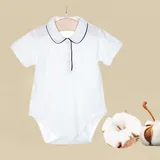 Customized Infant Clothes with Peter Pan Collar
