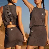 Activewear Tank Top And Shorts Set For Women