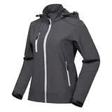 Women's Ski Jacket with Removable Hood