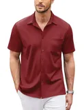 Custom Men's Casual Pique Shirts Beach Tops