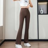 High Waisted Leggings for Women Soft Second Skin organic cotton nylon bamboo spandex Yoga Pants custom print logo
