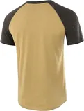 Men's Short Sleeve Henley Button T-Shirt