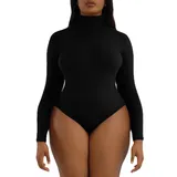 2023 New Style High Collar    Lingerie Body Suits Breathable  Swimsuit Solid Long Sleeves  Chaqurtas para mujer 2022