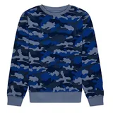 Unisex Camo Logo Fleece Pullover Sweatshirt
