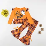 Halloween Outfit for Kids in Orange