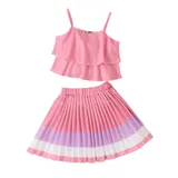 Chic Toddler Skirt Set - Girls