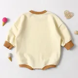 Autumn baby bubble rompers for kids