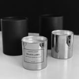Private Label Silver Platinum Candles | Custom Fragrance