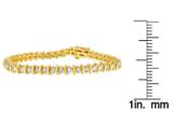 14K Yellow Gold Round-Cut Diamond Link Bracelet (3.00 cttw, H-I Color, I1-I2 Clarity)