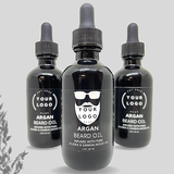 Argan Beard Oil Clear Dropper